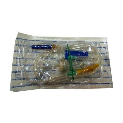 картинка Hemoplast устройство для вливания инфузионных растворов ВКР (металлическая игла в емкость, Луер-лок, без инъекционной иглы, для подключения катетера) от магазина Аптека24