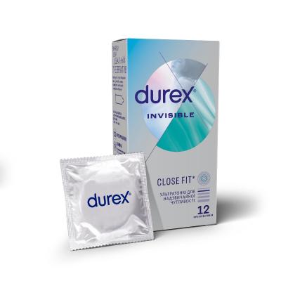 картинка Презервативы Durex (Дюрекс) Inivisible ультратонкие №12 от магазина Аптека24