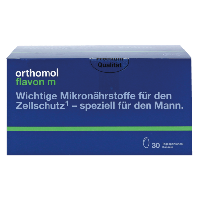 Orthomol Flavon M /капс/ (при лікуванні передміхурової залози чоловіків): цена, инструкция, применение, отзывы