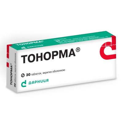 Тонорма таблетки, 30 шт.: цена, инструкция, применение, отзывы