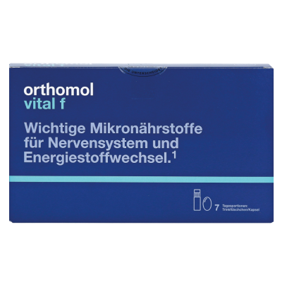 Orthomol Vital F питний (для жінок) 7 днів: цена, инструкция, применение, отзывы