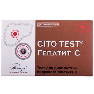 картинка CITO TEST® Гепатит С для самоконтроля от магазина Аптека24