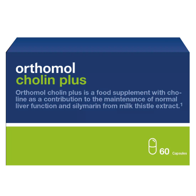 Orthomol Cholin Plus /капсули/ (для печінки): цена, инструкция, применение, отзывы
