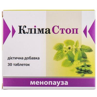 КлимаСтоп таблетки при климаксе, 30 шт.: цена, инструкция, применение, отзывы