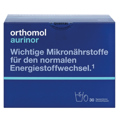 Orthomol Aurinor /гранули + капсули) (обмін речовин) 30 днів: цена, инструкция, применение, отзывы