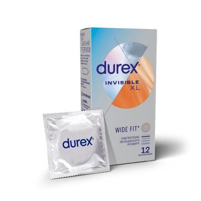 картинка През.латекс.с силикон.смаз.Durex N12 Inivisible XL ультратонк. от магазина Аптека24