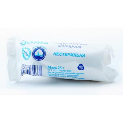 картинка Вата медицинская нестерильная ролик, 25 г - Кампус Коттон Клаб от магазина Аптека24