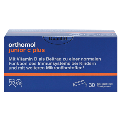 Orthomol Immun Junior directgranulat Малина - Лайм /гранули/ (сила імунітету Вашої дитини ) 30 днів: цена, инструкция, применение, отзывы