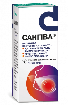 Сангива раствор для полоскания с мерным стаканом, 50 мл: цена, инструкция, применение, отзывы