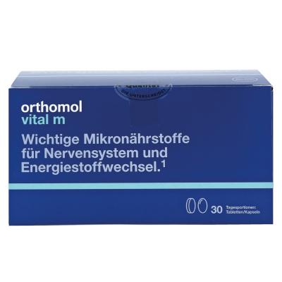 Orthomol Vital M капсул.(для чоловіків)  30 днів: цена, инструкция, применение, отзывы