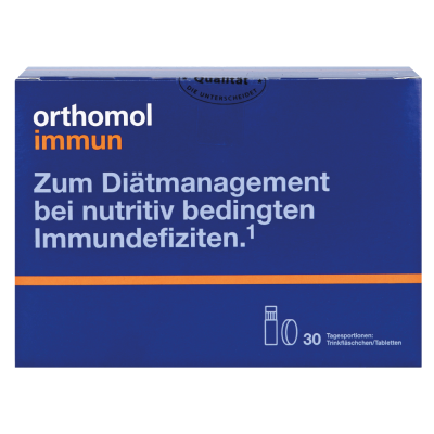 Orthomol Immun /питна бутилочка + таблетки/ (відновлення імунної системи) 30 днів: цена, инструкция, применение, отзывы