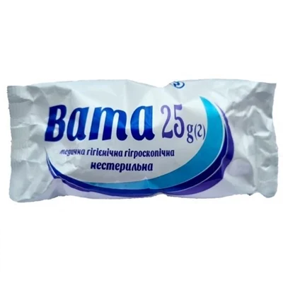 картинка Вата нестерильная ролик, 25 г - Перлина от магазина Аптека24