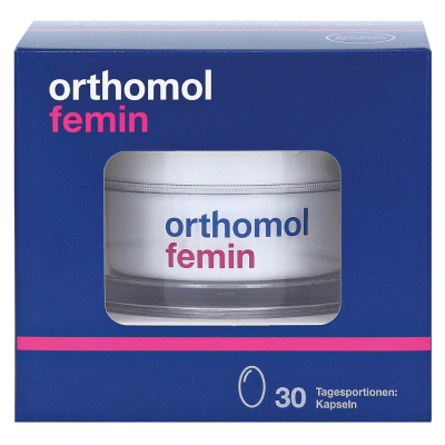 Orthomol Femin /капсули/ (лікування в період менопаузи) 30 днів: цена, инструкция, применение, отзывы