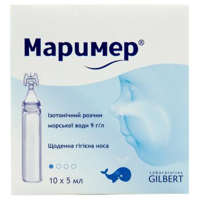 Маример раствор изотонический во флаконах-капельницах по 5 мл, 10 шт.: цена, инструкция, применение, отзывы