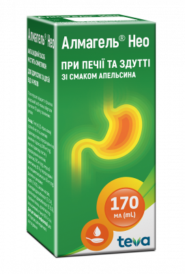 Алмагель Нео суспензия оральная, 170 мл: цена, инструкция, применение, отзывы