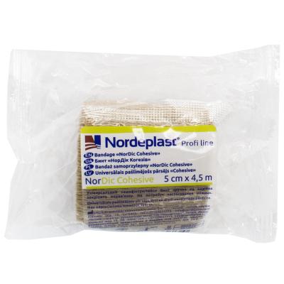 Бинт Nordeplast (НордеПласт) НорДикКогезив 5 см х 4,5 м в интернет-аптеке Аптека24