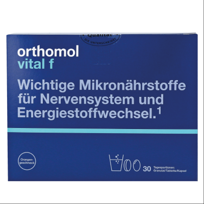 Orthomol Vital F гран.(для жінок) 30 днів: цена, инструкция, применение, отзывы