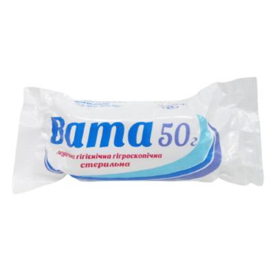 картинка Вата стерильная ролик, 50 г - Перлина от магазина Аптека24