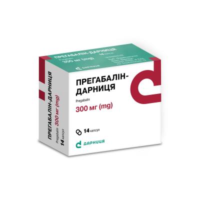 Прегабалин-Дарница капсулы по 300 мг, 14 шт.: цена, инструкция, применение, отзывы