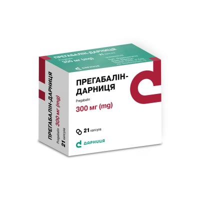 Прегабалин-Дарница капсулы по 300 мг, 21 шт.: цена, инструкция, применение, отзывы