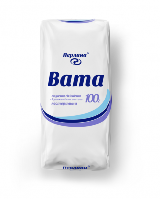картинка Вата нестерильная зиг-заг, 100 г - Перлина от магазина Аптека24