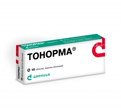 Тонорма таблетки, 10 шт.: цена, инструкция, применение, отзывы