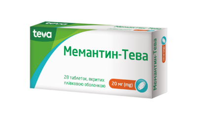 Мемантин-Тева таблетки от деменции по 20 мг, 30 шт.: цена, инструкция, применение, отзывы