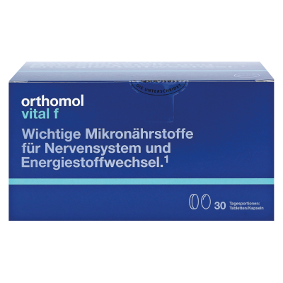 Orthomol Vital F капсул.(для жінок) 30 днів: цена, инструкция, применение, отзывы