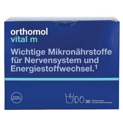 Orthomol Vital M гран.(для чоловіків)  30 днів: цена, инструкция, применение, отзывы