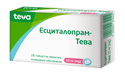 Эсциталопрам-Тева таблетки по 10 мг, 28 шт.: цена, инструкция, применение, отзывы