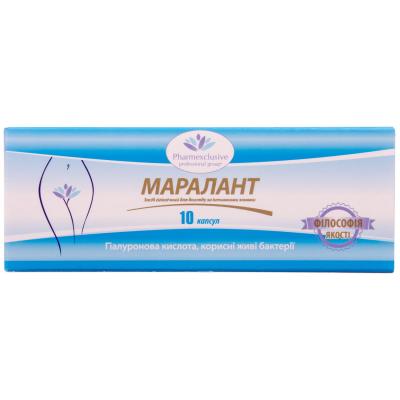 Маралант капсулы вагинальные, 10 шт.: цена, инструкция, применение, отзывы