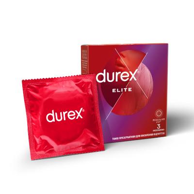 картинка Презервативы Durex (Дюрекс) Elite особенно тонкие №3 от магазина Аптека24
