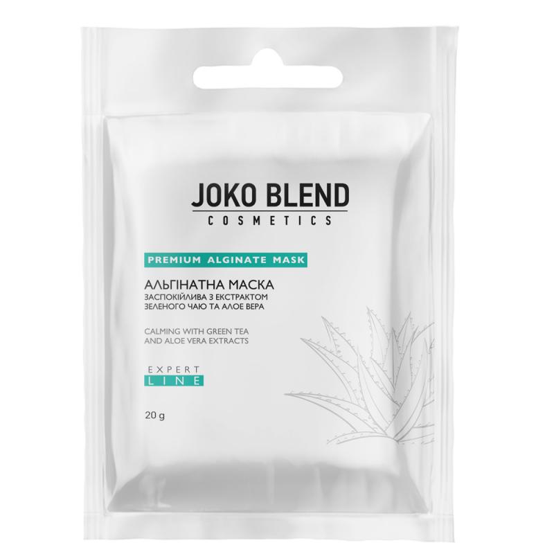 Альгинатная маска успокаивающая с экстрактом зеленого чая и алоэ вера Joko Blend 20 гр: цена, инструкция, применение, отзывы
