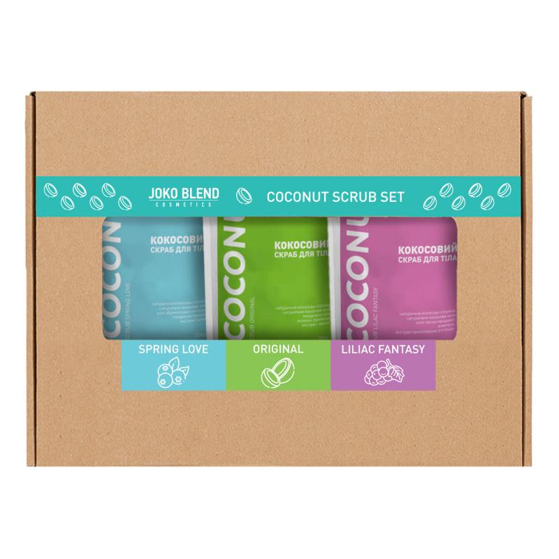 Набор Coconut Body Scrub Joko Blend Set of 3: цена, инструкция, применение, отзывы