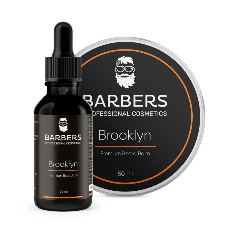 Набор для ухода за бородой Barbers Brooklyn, 80 мл: цена, инструкция, применение, отзывы