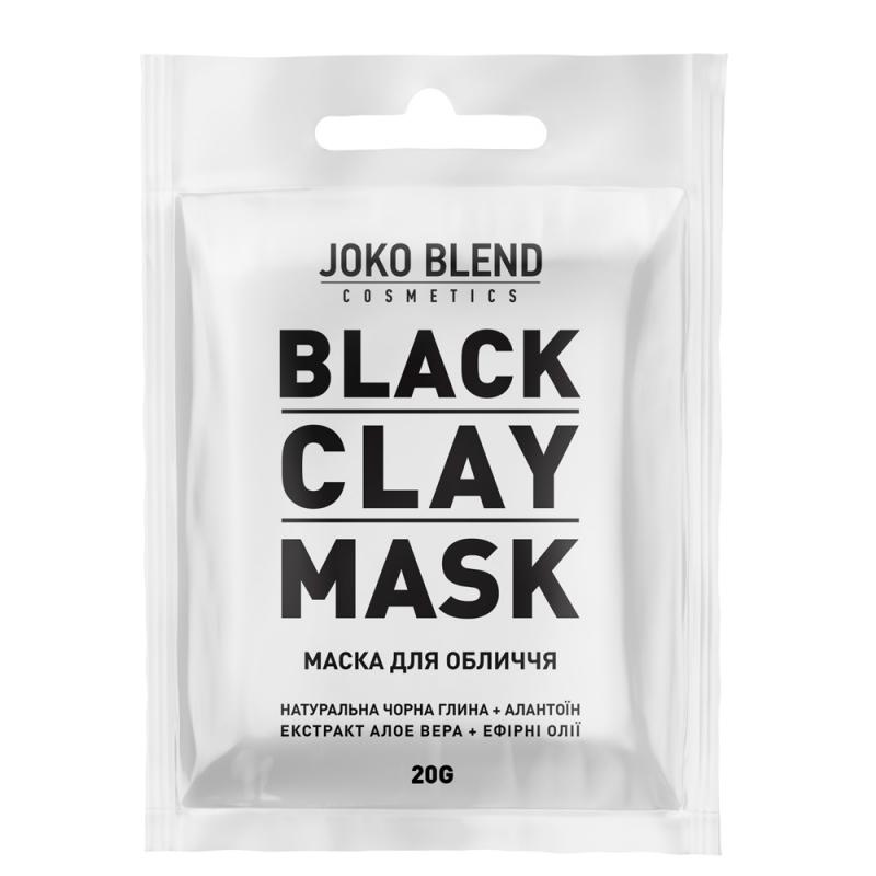Черная глиняная маска для лица Black Сlay Mask Joko Blend 20 гр: цена, инструкция, применение, отзывы