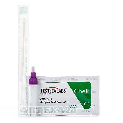 картинка Экспресс-тест для определения антигена вируса Testsealabs COVID-19 для самоконтроля  от магазина Аптека24