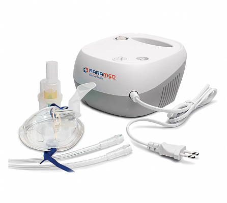 картинка Небулайзер Paramed Compact+ c ингалятором компрессионным, 1 компл. от магазина Аптека24