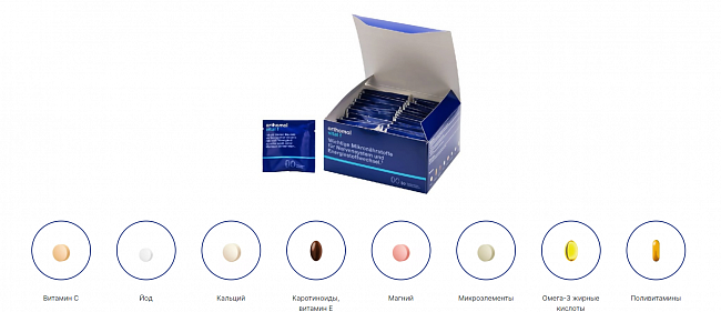 Купить Orthomol Vital F капсул.(для жінок) 30 днів в Украине: цена, инструкция, применение, отзывы