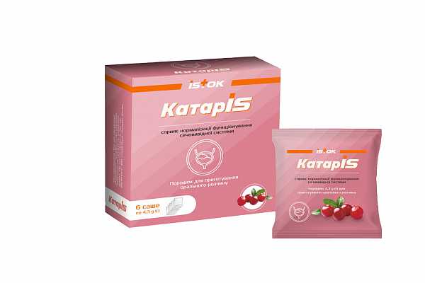 Купить КатарIS порошок для приготовления орального раствора в саше по 4,3 г, 6 шт. в Украине: цена, инструкция, применение, отзывы