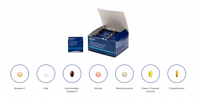 Купить Orthomol Vital M капсул.(для чоловіків)  30 днів в Украине: цена, инструкция, применение, отзывы
