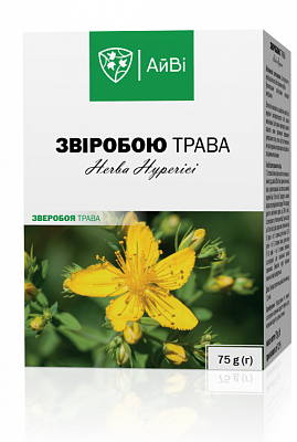 Купить Зверобоя трава в пачках с внутренним пакетом, 75 г - ТМ АйВи в Украине: цена, инструкция, применение, отзывы