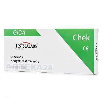 картинка Экспресс-тест для определения антигена вируса Testsealabs COVID-19 для самоконтроля  от магазина Аптека24