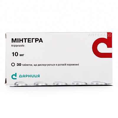 Купить Минтегра табл.дисперг.в рот/полос.10мг №30 (10х3) блист.в пачке в Украине: цена, инструкция, применение, отзывы