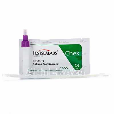 картинка Экспресс-тест для определения антигена вируса Testsealabs COVID-19 для самоконтроля  от магазина Аптека24