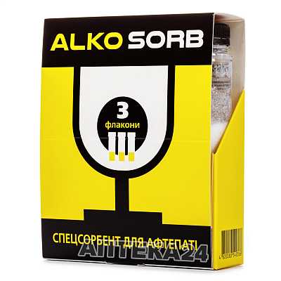 Купить Алко-Сорб порошок для приготовления суспензии, по 9,0 г в флаконах, 3 шт. в Украине: цена, инструкция, применение, отзывы