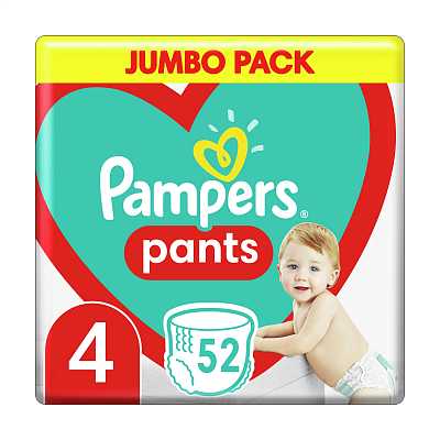 Купить Детские подгузники-трусики Pampers Pants Maxi (9-15 кг), 52 шт. в Украине: цена, инструкция, применение, отзывы